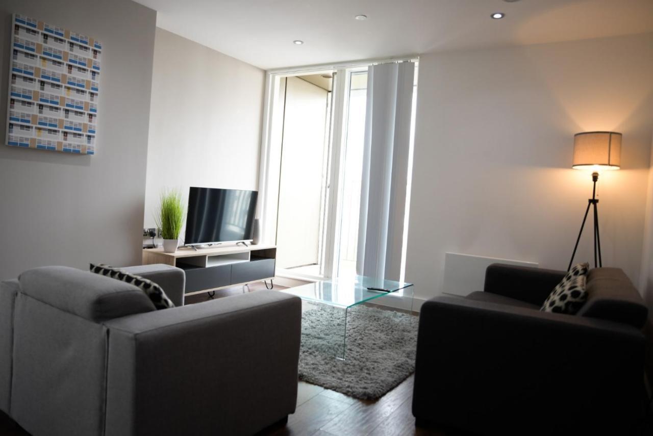 Onpoint Apartments - Spacious 2 Bedroom Apt - City Centre With Balcony Manchester Zewnętrze zdjęcie