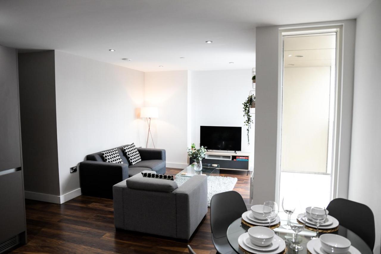 Onpoint Apartments - Spacious 2 Bedroom Apt - City Centre With Balcony Manchester Zewnętrze zdjęcie