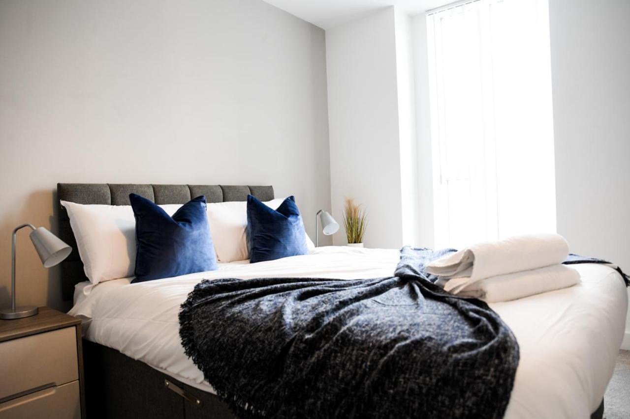 Onpoint Apartments - Spacious 2 Bedroom Apt - City Centre With Balcony Manchester Zewnętrze zdjęcie