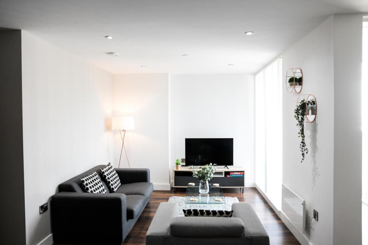Onpoint Apartments - Spacious 2 Bedroom Apt - City Centre With Balcony Manchester Zewnętrze zdjęcie