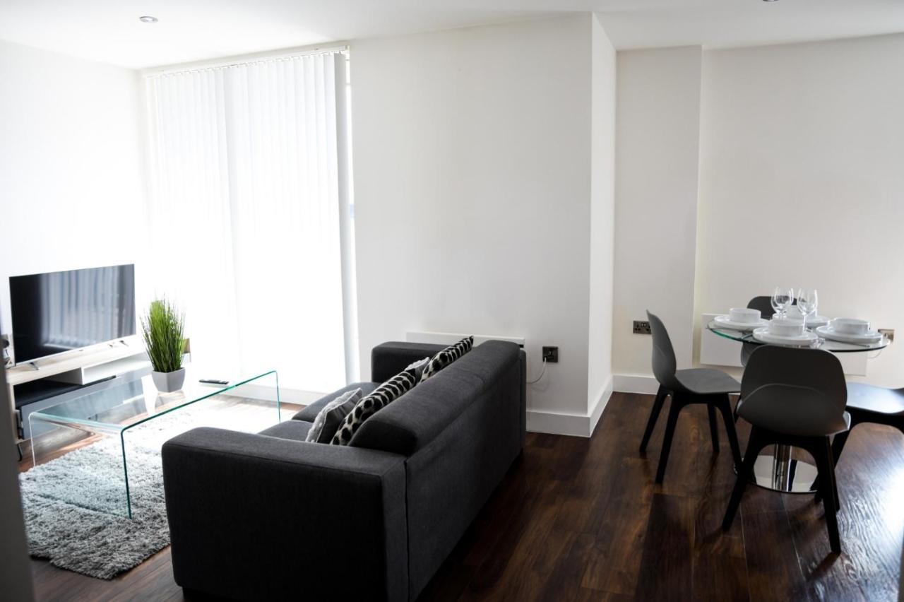 Onpoint Apartments - Spacious 2 Bedroom Apt - City Centre With Balcony Manchester Zewnętrze zdjęcie